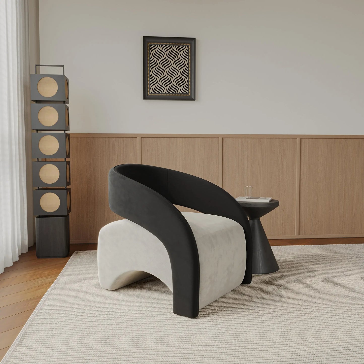 Internet celebrity single chair living room lazy single sofa, leisure chair designer sofa, single sofa light luxury high-end