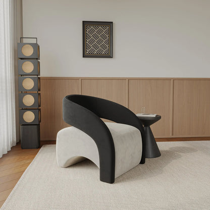 Internet celebrity single chair living room lazy single sofa, leisure chair designer sofa, single sofa light luxury high-end