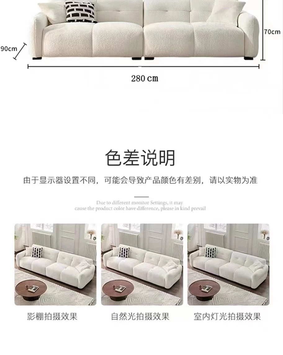 Luxury Romantic Sofa Puff Living Room Modern Comfortable Sofa Nordic Style Accent Divani Da Soggiorno Home Furniture