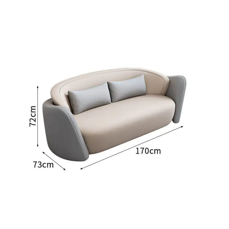 Light luxury hotel beauty salon meeting sofa coffee table combination rest area reception area sales office sofa negotiation