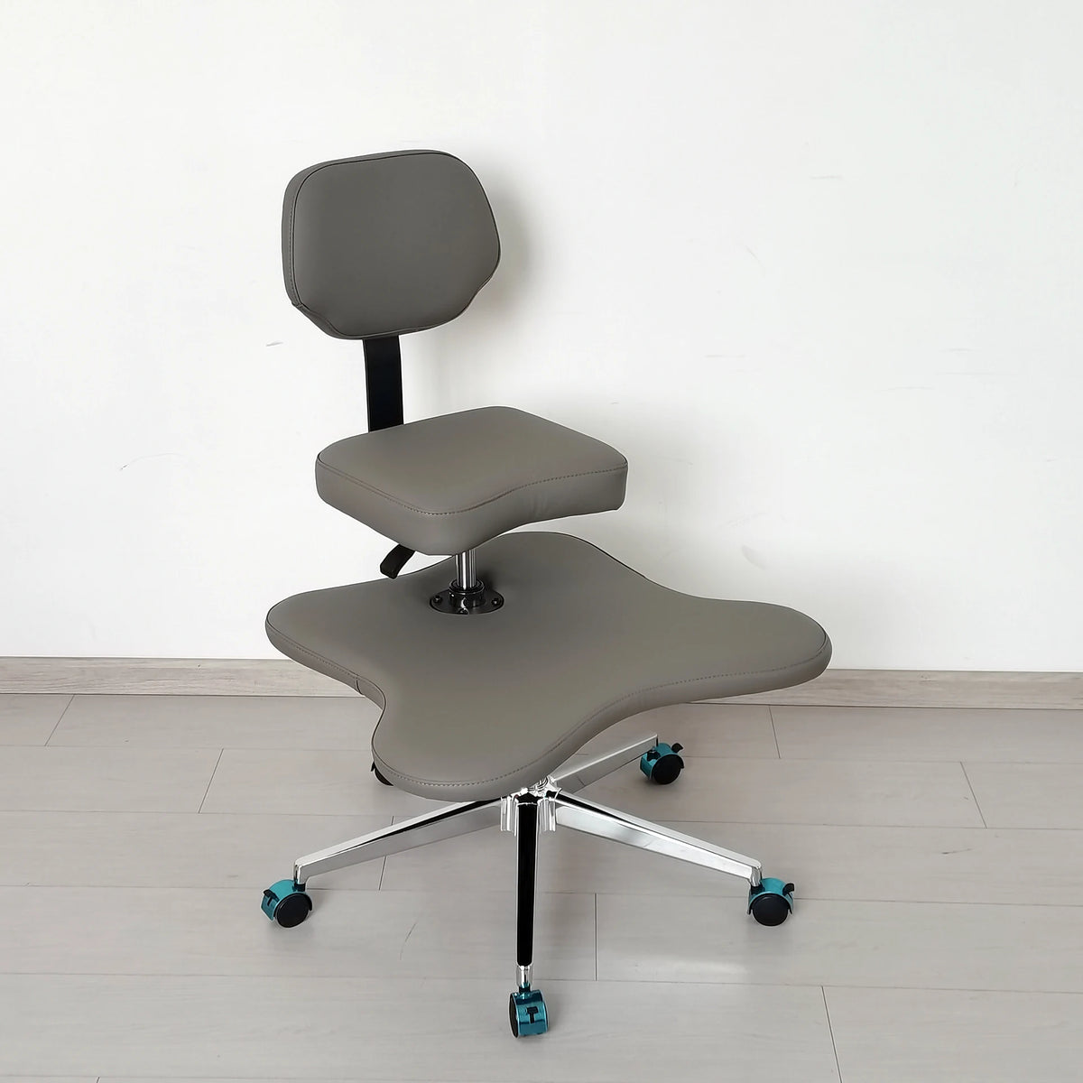 Cross Legged Chair - Meditation Chair With Wheels  ADHD Chair Height Adjustable Seat  Adjustable Footstool