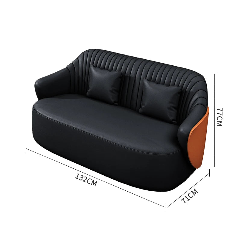 Nordic Design Style Chairs Set Of 2 Comfort Luxury Floor Bedroom Couch Living Room Chair Ergonomic Fauteuil Salon Home Furniture