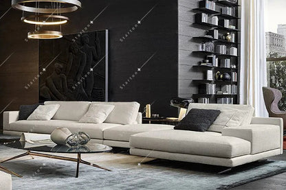 Modern Italian Designer Sofa Set Furniture Fabric U Shape Couch Living Room Sofas Sectional Living Room Furniture Sofa Set Salas