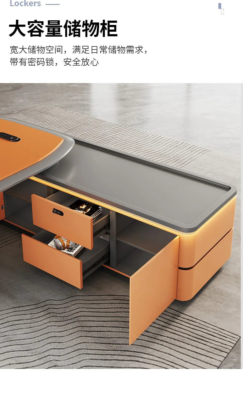 Sedentary Table One Person Desk Office Desks Gaming Mid-century Office Furniture Clearance Tables Modern Bureaux De Travail Room