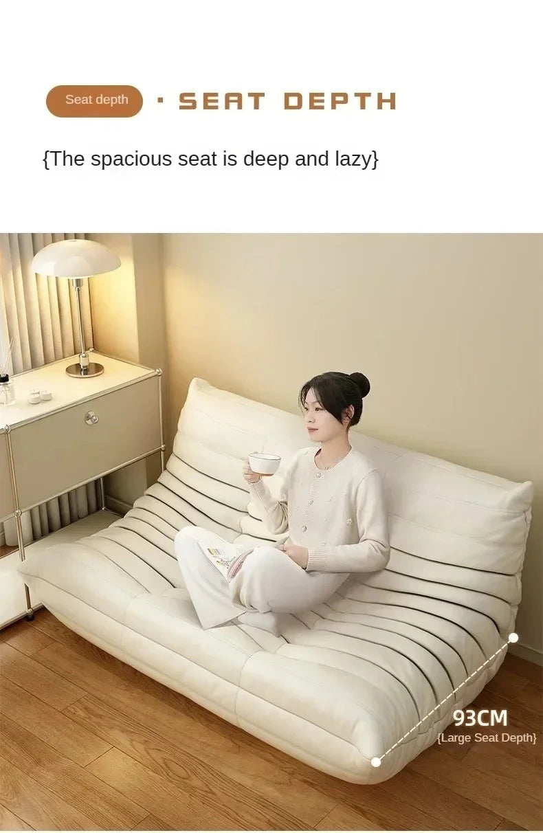 Caterpillar Sofa Designer, Two Person Lazy Leisure Chair, Three Person Small-sized Sofa