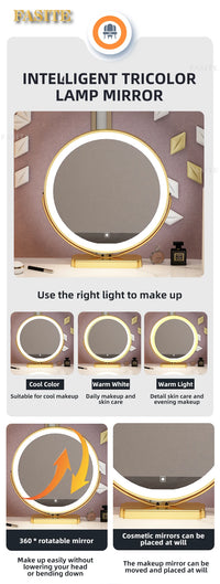 Bedroom Italian Light Luxury Dressing Table Wind Storage Cabinet One Small Apartment Makeup Dresser