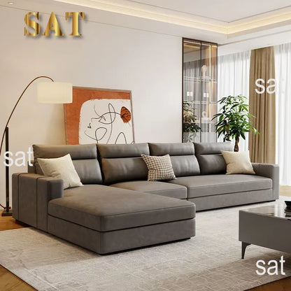 -For  Modern Style Comfortable Living Room Furniture Set Velvet Fabric Sectional Sofa Set*
