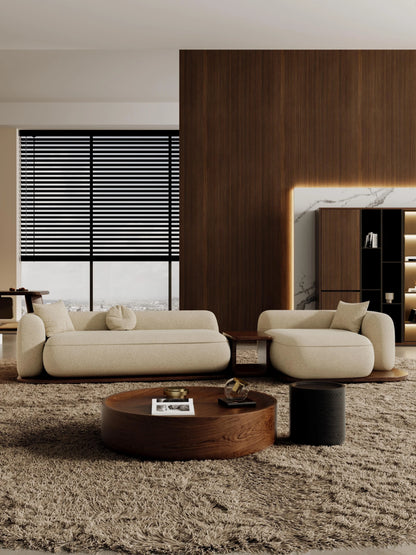 #Modern Modular Sectional Sofa for Living Room Cloud Soft Fabric Comfy Sleeper Couch Customizable Home Furniture