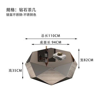 High-end Coffee Table Designer's Light Luxury Modern Minimalist Coffee Table Living Room Furniture Jamuan Minum Teh YS40CC