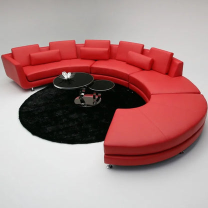 Minimalist curved sofa company lobby living room sofa combination