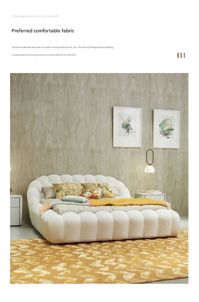 Double Modern Bed Bedroom Girls Design Sex Multifunctional Beauty Bed Sun Sleeping Princess Portable Beliche Trendy Furniture