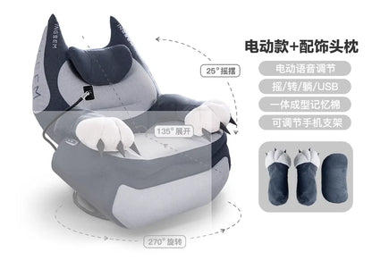 Home function Smart memory cotton Electric fat cat sofa Lazy single chair Rocking chair
