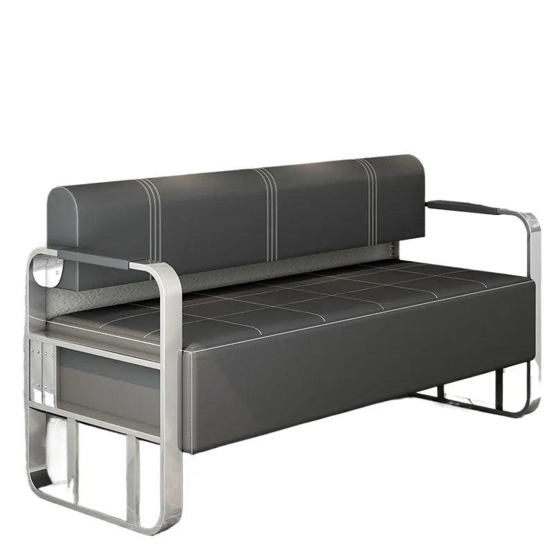 Modern Luxury Stainless Steel Changsha Hair Salon Barber Shop Beauty Salon Rest Area Waiting Area
