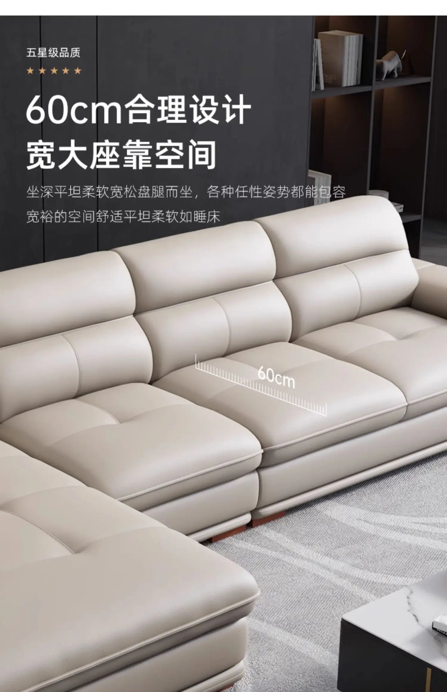 Real Minimalist Living Room Sofas Classic Sleeping Modern Lounge Sofa Leather Luxury Soft Couch Wohnzimmer Furniture For Home