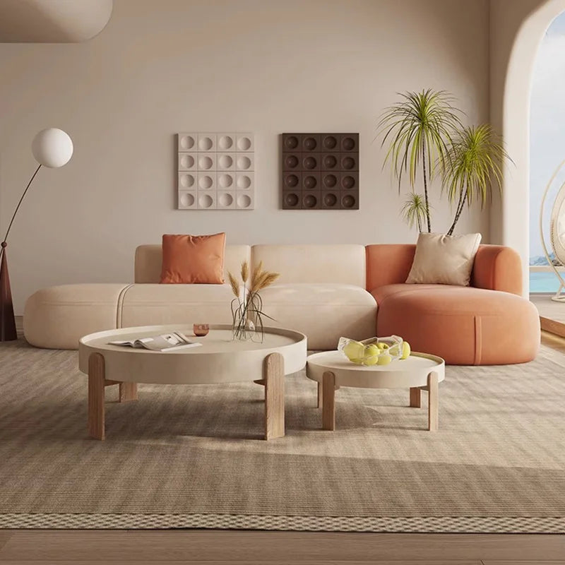 Luxury Soft Fabric Corner Sofa for Living Room Wood Frame Couch Modern Durable Sectional Couches Home Interior Sofas Furniture