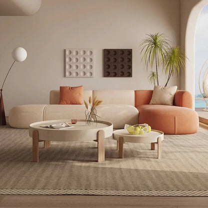 Luxury Soft Fabric Corner Sofa for Living Room Wood Frame Couch Modern Durable Sectional Couches Home Interior Sofas Furniture
