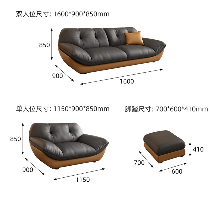 Relaxing Cozy Fancy Sofas Living Room Simple Floor Recliner Puffs Sofa Modern Plush Love Seat Woonkamer Banken Home Furniture