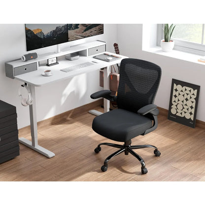 Ergonomic Mesh Office Chair, High-Back Computer Desk Chair with Lumbar Support for Adults, Executive Gaming Task Chair