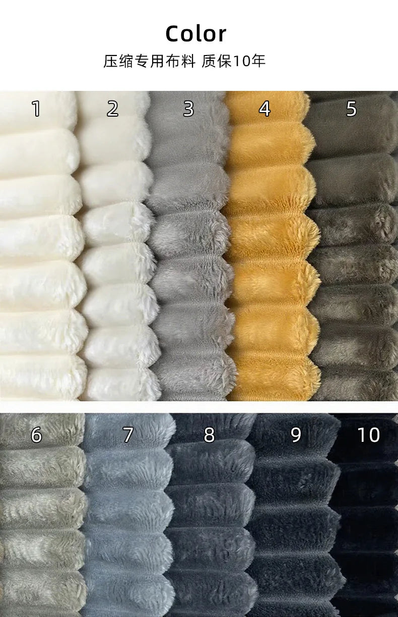 Wholesale Modern Living Room Furniture L-Shaped Compression Sofa Bed Combination