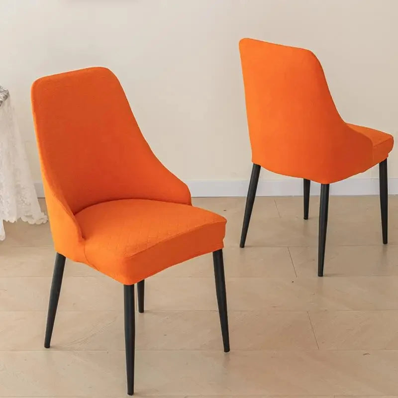 New Type Curved Armchair Cover Short Supported High Shaped Chair Cover Dining Chair Cover Stool Cover Universal Type