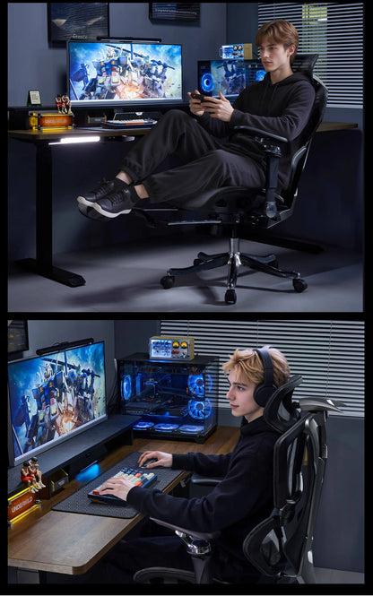 Nordic E-sports Gaming Chair Modern Ergonomic Reclining Comfortable Lumbar Support Office Chair Liftable Home Furniture FYOF