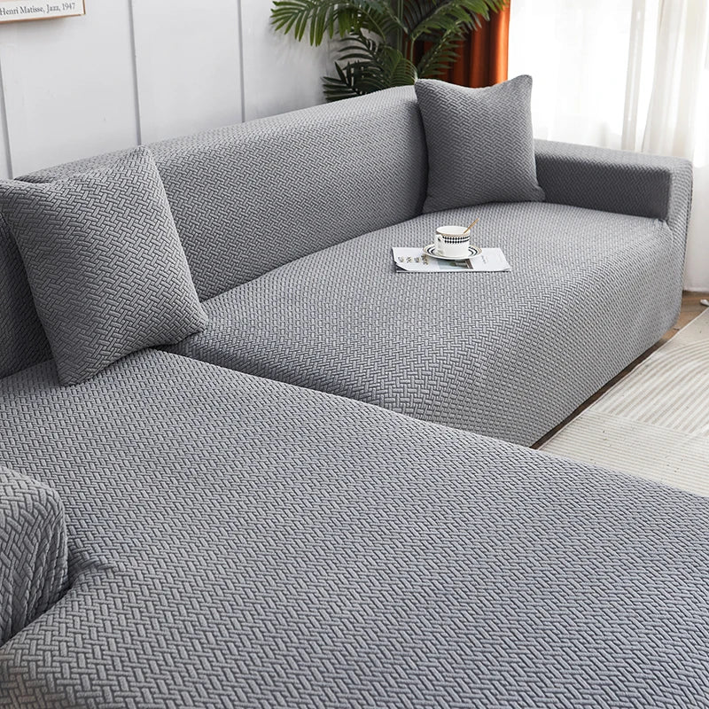 1 PC Jacquard Sofa Cover dustproof Sofa Cover For Living Room Protector Removable Washable Slipcover
