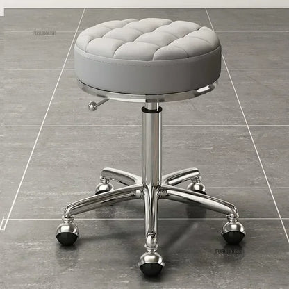 Nordic Barber Shop Barber Chairs Beauty Salon Professional Barber Chair Liftable Swivel Chair Hairdressing Chair Salon Furniture