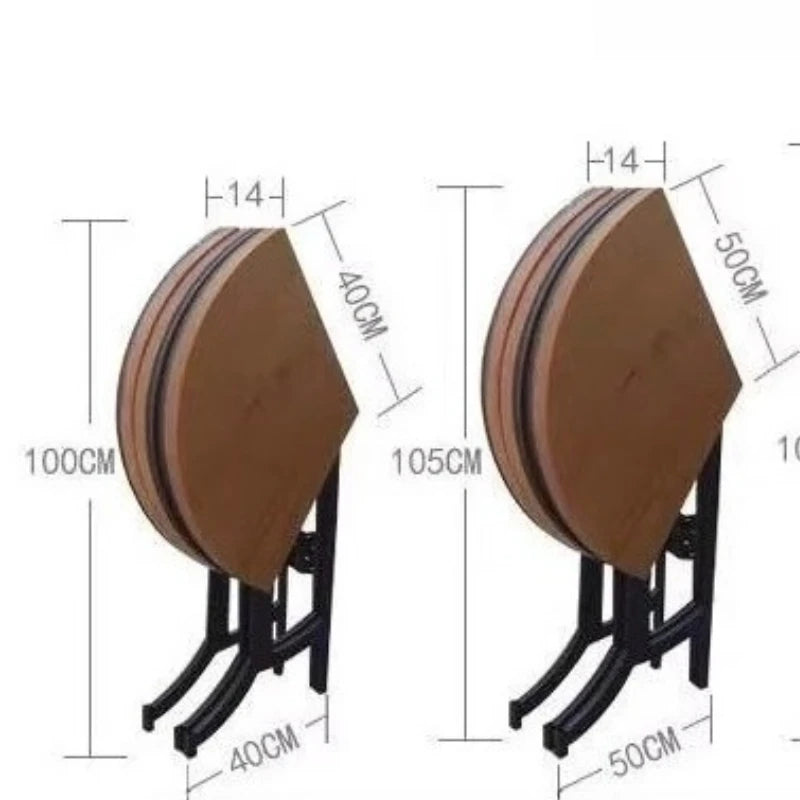 Kitchen Legs Dining Table Nordic Space Saving Vanity Folding Dining Table Wooden Design Mesa Plegable Furnitures