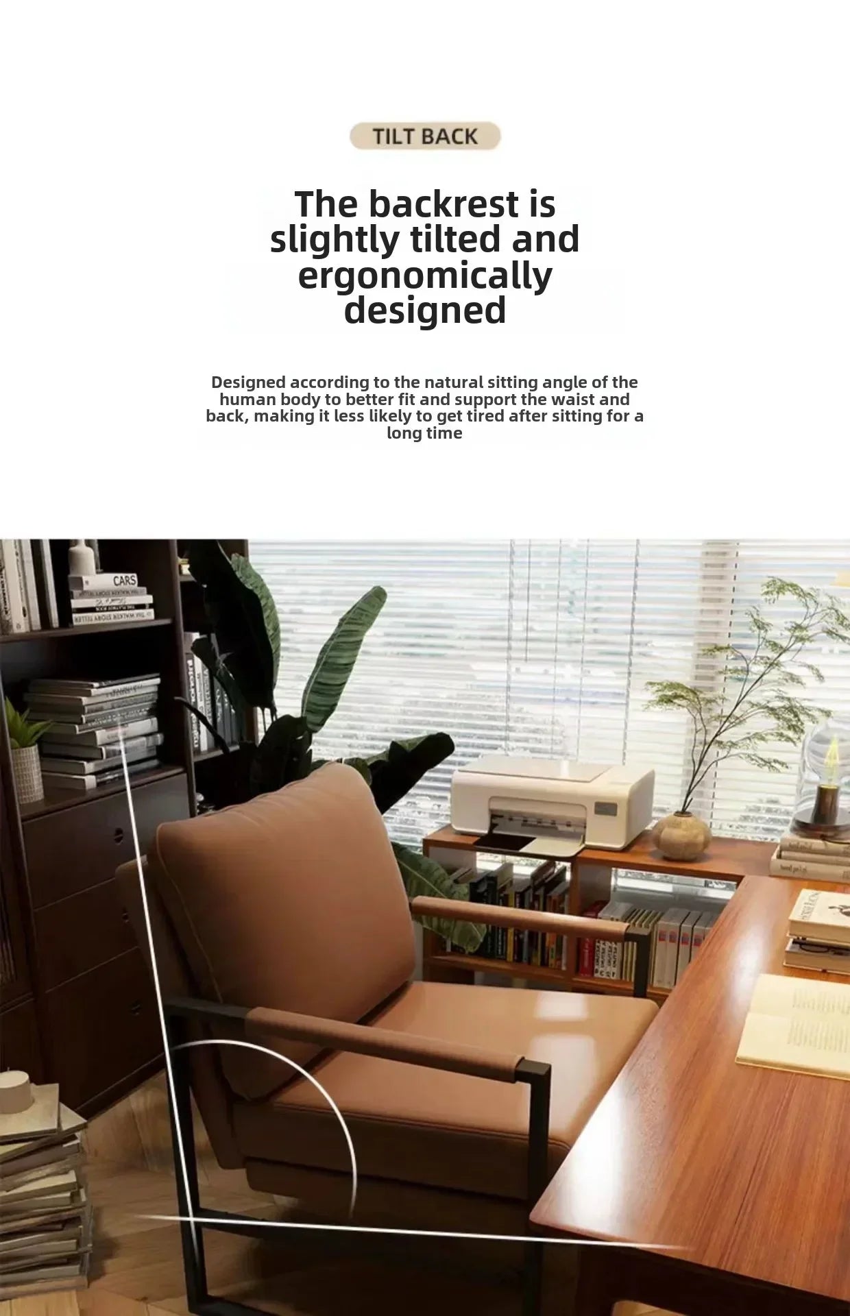 Single Casual Sofa Chair Iron Art Conference Office Negotiation Chair Desk Learning Computer Chair Sofa Chair