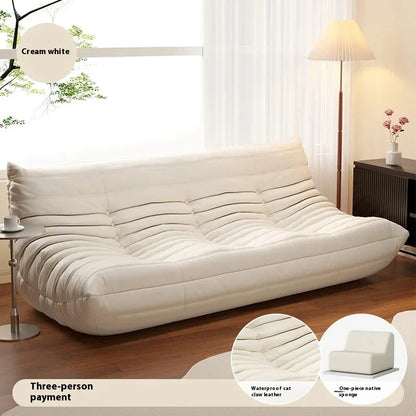 Modern Double Lazy Sofa Living Room Minimalist Relaxing Recliner Sofa Puff Comfortable Salas Y Sofas Muebles Rooam Decor
