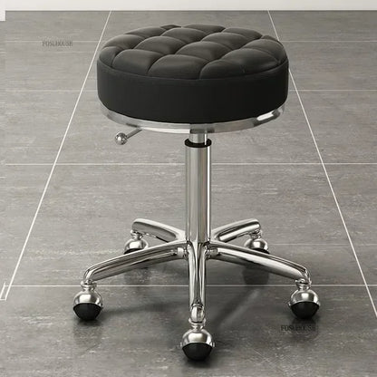 Nordic Barber Shop Barber Chairs Beauty Salon Professional Barber Chair Liftable Swivel Chair Hairdressing Chair Salon Furniture