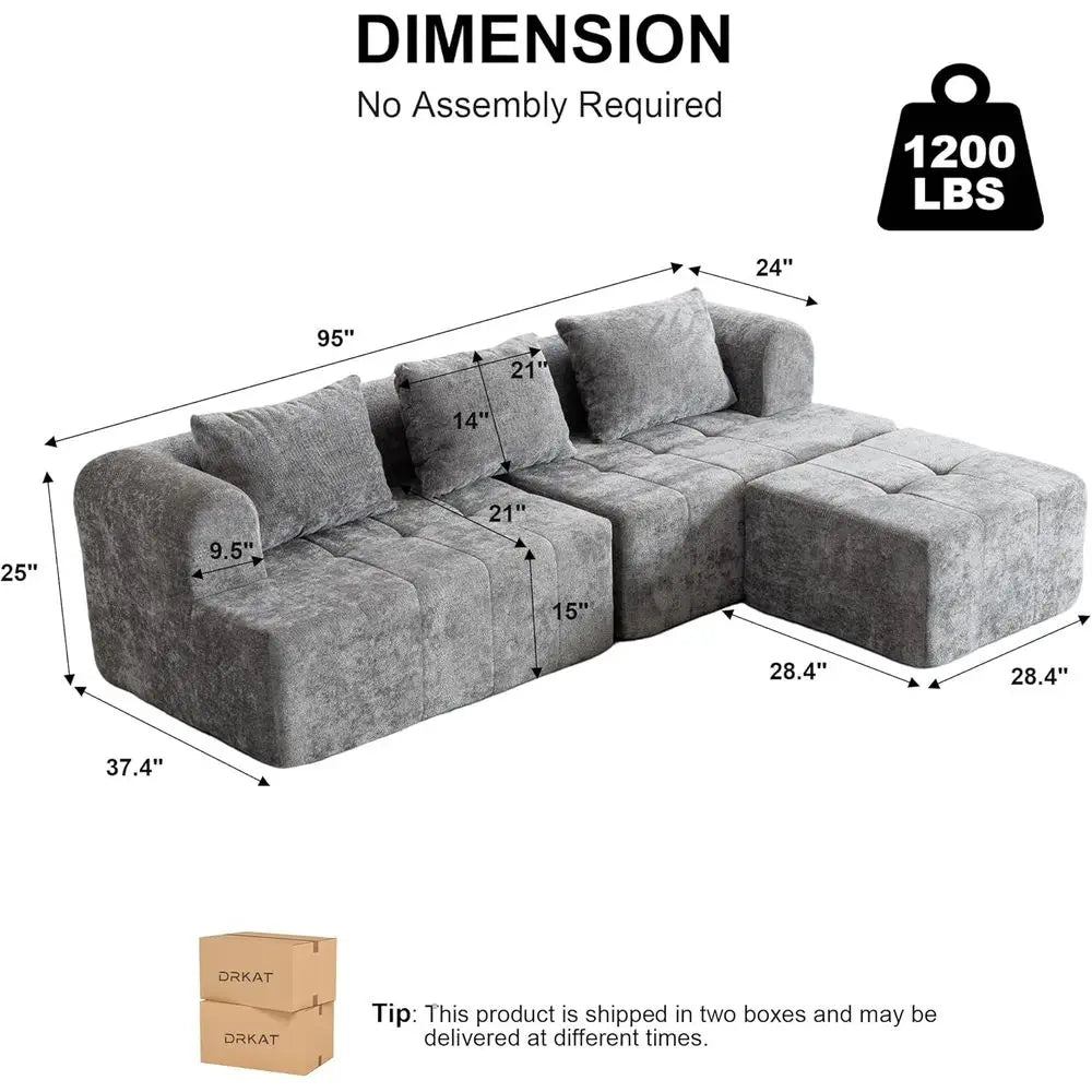 Modern Memory Foam Couch Modular Compressed Lazy Floor Vacuum Sofa Set Furniture Living Room Sofa