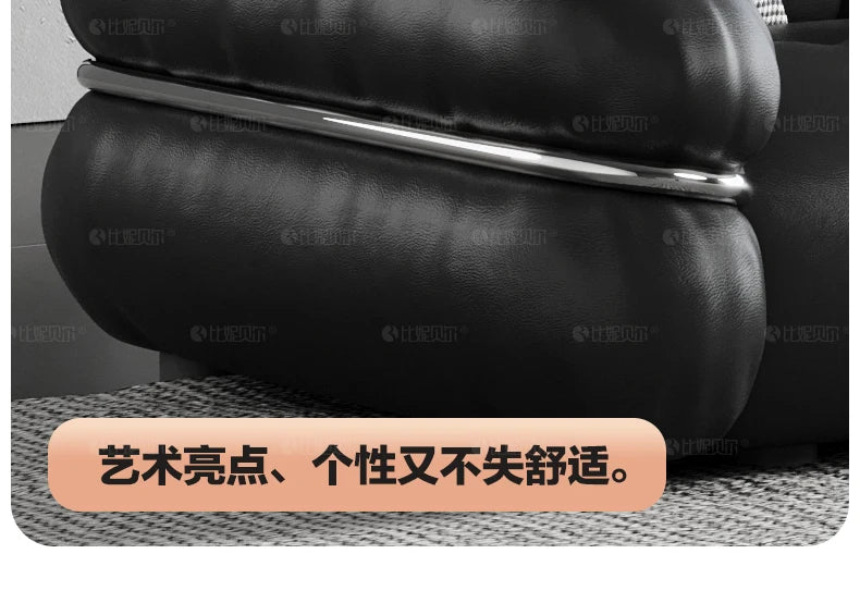 Lazy Black Modern Sofas Luxury Relax Style Puffs Living Room Sofa Recliner Choice Italiano Divano Soggiorno Home Furniture