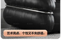 Lazy Black Modern Sofas Luxury Relax Style Puffs Living Room Sofa Recliner Choice Italiano Divano Soggiorno Home Furniture