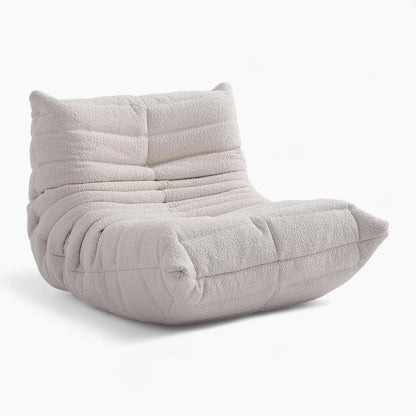 Caterpillar sofa togo modern living room balcony lounge lazy sofa available white lamb wool sofa