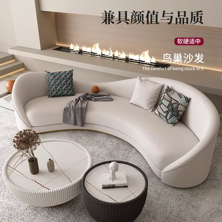 White Loveseat Living Room Sofas Light Luxury Cheap Lounge Create Living Room Sofas Ergonomics Comfortable Divano Home Furniture