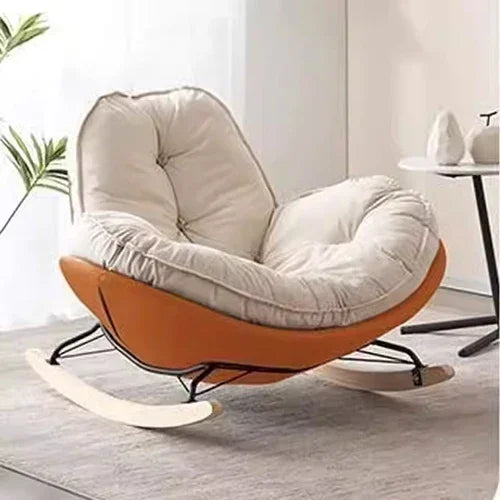 Thickened Penguin Rocking Chair Balcony Sofa Home Bedroom Leisure Chair Wide