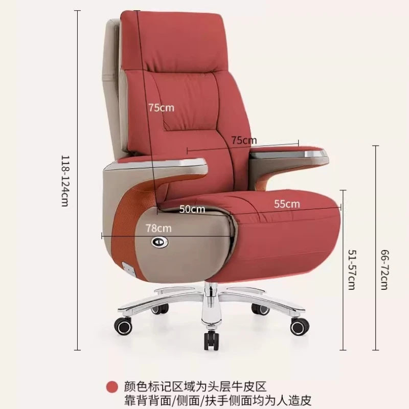 new Luxury Chair With Wheels Desktop Chair  Chaise Design Chairs Playseat Ergonomic Office Chairs & Sofas Desk Gaming