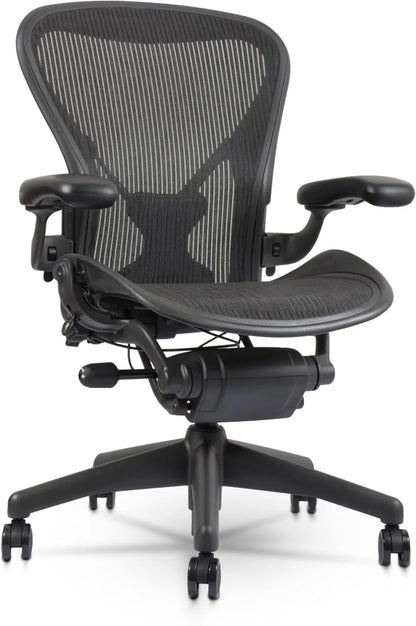 Ergonomic Office Chair with Lumbar Support, Adjustable Height and Tilt, Mesh Back for Comfort