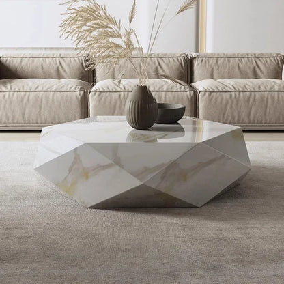 Modern Nordic Marble Table Bedroom Luxury Aesthetic White Coffee Table Simple Vintage Articulos Para El Hogar Room Furniture