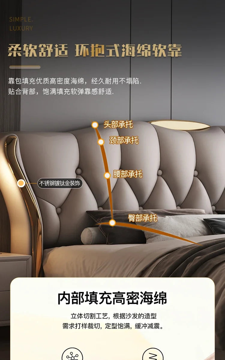 180X200cm complete bedroom furniture king set headboards double full marriage bedrooms cheap full size queen bed cadre de lit