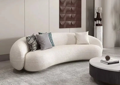 Minimalist Nordic Living Room Sofas Leather Recliner Designer Modern Sofas Luxury Lounge Balcony Cheap Divano Home Furniture