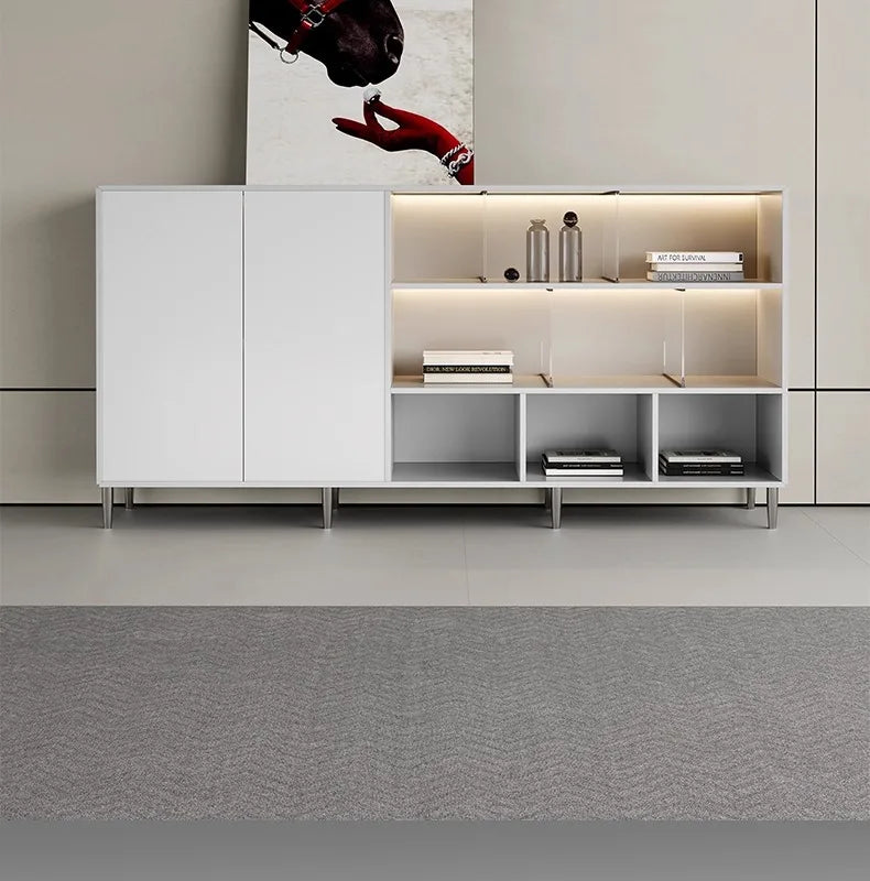 Simple and light luxury office desk and chair combination President's table Manager table Large desk office