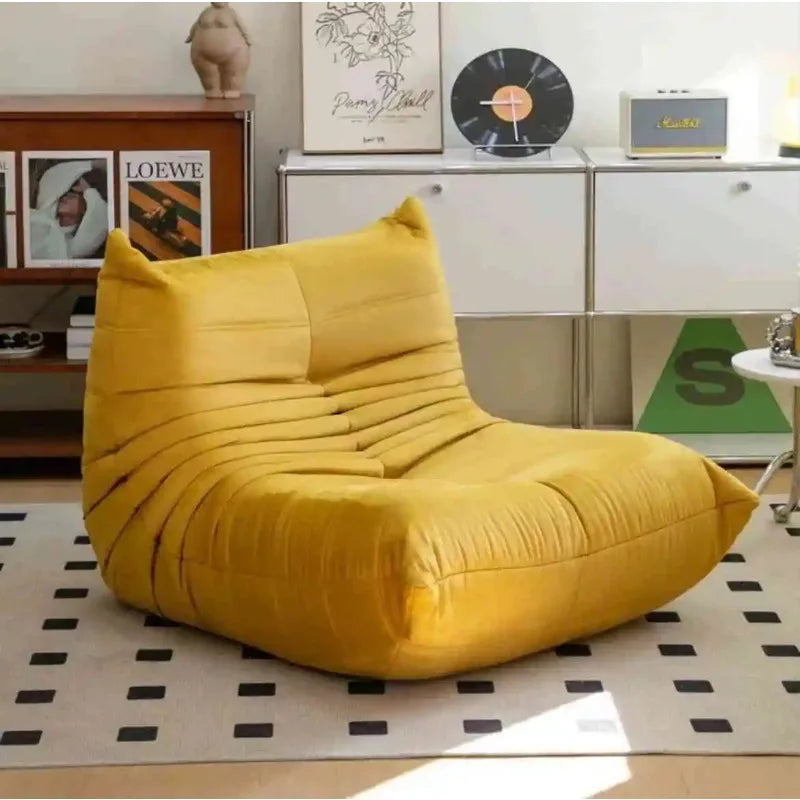 Modern Lounge Chair Accent Armchair Upholstered Reading Club Chair Ergonomic Single Sofa Seat for Living Room Bedroom Office