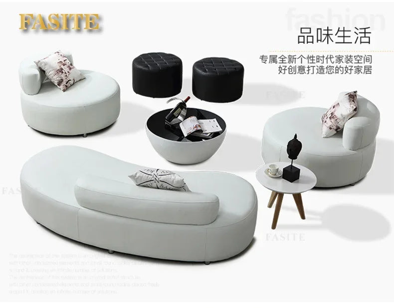 Coffee table combination, simple modern seating area, reception room, negotiation sofa, storefront sofa