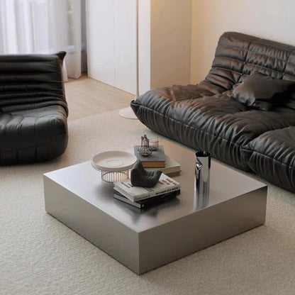 Unique Modern Coffee Table Metal Aesthetic Simple Living Room Decoration Coffee Table Center Italian Meubles Salon Furniture