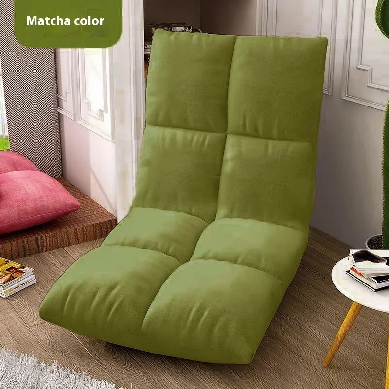 Folding Backrest Chair, Lazy Sofa, Bedroom, Dormitory, Single Seat Cushion, Bed Backrest, Bay Window, Balcony Tatami