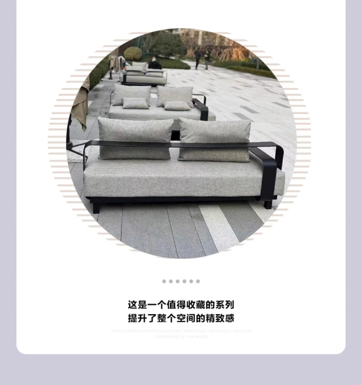 Round Plastic Garden Furniture Sets Rattan Boho Garden Furniture Sets Pillow FabricGiardino Arredo Garden Furniture Outdoor