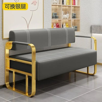 Office reception small apartment sofa barber shop waiting chair rental house clothing beauty salon lounge