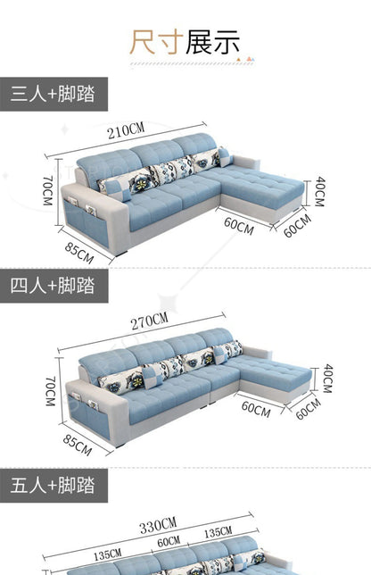 Minimalist Living Room Sofa, European Armchair Design, Wooden Modern Big Style, Nordic Italian Divano Soggiorno Home Furniture